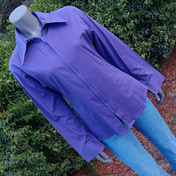 Royal Highness Ladies Zip Up Fitted Western Show Shirt (video) - Picture 12 of 17